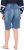 Ulla Popken Denim Wide Leg Elastic Waist Bermuda Shorts Blue Denim - Džíny & Nohavice vo Veľkých Veľkostiach – Plus Size - 
