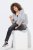 Ulla Popken Raw Edge Stretch Fit Jeans Black - Džínsy - Dámske džínsy veľkých veľkostí
