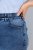 Ulla Popken Vintage Wash Stretch Fit Jeans Blue Denim - Džínsy - Dámske džínsy veľkých veľkostí