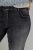 Ulla Popken Vintage Wash Jeggings Black - Legíny - Legíny v nadmerných veľkostiach