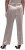 Ulla Popken Metallic Satin Elastic Waist Pants Orange - Džíny & Nohavice vo Veľkých Veľkostiach – Plus Size - 