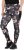 Ulla Popken Abstract Print Quick Dry Sports Leggings Black - Džíny & Nohavice vo Veľkých Veľkostiach – Plus Size - 