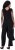 Ulla Popken Draped Sleeveless Glitter Jumpsuit Navy - Džíny & Nohavice vo Veľkých Veľkostiach – Plus Size - 