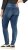 Ulla Popken Decorative Stitched Slim Leg Stretch Fit Jeans Blue Denim - Džíny & Nohavice vo Veľkých Veľkostiach – Plus Size - 