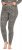 Ulla Popken Leopard Print Ski Leggings Black - Džíny & Nohavice vo Veľkých Veľkostiach – Plus Size - 