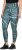 Ulla Popken Quick Drying Ripple Print Sport Leggings Black - Džíny & Nohavice vo Veľkých Veľkostiach – Plus Size - 