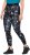 Ulla Popken Quick Drying Celestial Print Sport Leggings Black - Džíny & Nohavice vo Veľkých Veľkostiach – Plus Size - 