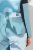 Ulla Popken Hyprar Ski Pants Waterproof Velcro Closure Shaped Knees Ice Green - Lyžiarske oblečenie - 
