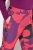 Ulla Popken Hyprar Ski Pants Waterproof Velcro Closure Shaped Knees Berry Pink - Lyžiarske oblečenie - 