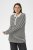 Kaffe Curve Miana Long Sleeve Polo Chalk with Black Stripe - Polokošele - 