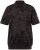 JP1880 Pique with All-over Print Polo Shirt TALL Black - TALL polokošele - TALL polo tričká pre vysokých mužov