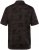 JP1880 Pique with All-over Print Polo Shirt TALL Black - TALL polokošele - TALL polo tričká pre vysokých mužov
