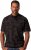 JP1880 Pique with All-over Print Polo Shirt TALL Black - TALL polokošele - TALL polo tričká pre vysokých mužov