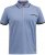 D555 Talbot Pique with Jacquard Collar Polo Shirt Blue - Polokošele - Polokošele 2XL-8XL