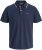 Jack & Jones Blaze Short Sleeve Polo Navy - Polokošele - Polokošele 2XL-8XL