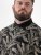 D555 Palmer Leaf Printed Jacquard Collar & Cuff Chest Pocket Polo Black - Polokošele - Polokošele 2XL-8XL