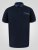 D555 Barret Interlock Jacquard Collar & Cuffs Polo Navy - Polokošele - Polokošele 2XL-8XL