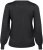 Kaffe Curve Lini Knit Sveter Čierna Oyster - Mikiny & mikiny bez kapucne - 