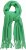 Ulla Popken Trendy Boucle Yarn Fringe Knit Scarf Green - Doplnky - 