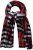 Ulla Popken Be Happy Statement Print Scarf Navy - Doplnky - 