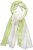 Ulla Popken Ombre Linen Blend Scarf Lime Green - Doplnky - 