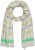 Ulla Popken Glitter Effect Scarf Lime - Doplnky - 