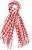 Ulla Popken Houndstooth Fringed Hem Scarf Salsa - Doplnky - 