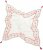 Ulla Popken Tassel Embroidery Scarf Snow White - Doplnky - 