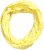 Ulla Popken Striped Infinity Scarf Lemon Yellow - Doplnky - 