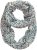 Ulla Popken Ditsy Floral Infinity Scarf Off-White - Doplnky - 