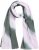 Ulla Popken Batik Striped Scarf Lavender - Doplnky - 