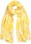 Ulla Popken Circle Print Scarf Yellow - Doplnky - 