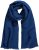Ulla Popken Pleated Lightweight Scarf Dark Blue - Doplnky - 