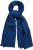 Ulla Popken Pleated Lightweight Scarf Dark Blue - Doplnky - 