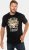 JP1880 Guns N’ Roses Skull Comfort Fit Band T-Shirt Black - Tričká - Nadrozmerné tričká - 2XL-14XL