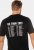 JP1880 Guns N’ Roses Skull Comfort Fit Band T-Shirt Black - Tričká - Nadrozmerné tričká - 2XL-14XL