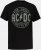 JP1880 AC/DC Graphic Comfort Fit Band T-Shirt Black - Tričká - Nadrozmerné tričká - 2XL-14XL