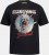 JP1880 Scorpions Blackout Graphic Comfort Fit Band T-Shirt Black - Tričká - Nadrozmerné tričká - 2XL-14XL
