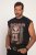 JP1880 Iron Maiden Graphic Comfort Fit Band Tank Top Black - Tričká - Nadrozmerné tričká - 2XL-14XL
