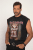 JP1880 Iron Maiden Graphic Comfort Fit Band Tank Top Black - Tričká - Nadrozmerné tričká - 2XL-14XL