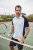 JP1880 FLEXNAMIC® QuickDry Tennis Polo Black-White-Blue - Športové oblečenie - Sportovní Oblečení 2XL-10XL