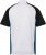 JP1880 FLEXNAMIC® QuickDry Tennis Polo Black-White-Blue - Športové oblečenie - Sportovní Oblečení 2XL-10XL