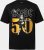 JP1880 AC/DC Graphic Band T-Shirt Black - Tričká - Nadrozmerné tričká - 2XL-14XL