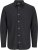 Jack & Jones Breeze Linen Blend Long Sleeve Shirt Black - Košele - Košele 2XL-10XL