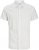 Jack & Jones Breeze Linen Blend Short Sleeve Shirt White - Košele - Košele 2XL-10XL