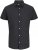 Jack & Jones Breeze Linen Blend Short Sleeve Shirt Black - Košele - Košele 2XL-10XL