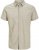 Jack & Jones Breeze Linen Blend Short Sleeve Shirt Beige - Košele - Košele 2XL-10XL