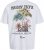 Jack & Jones Botaniq Crew Neck T-Shirt Bright White - Tričká - Nadrozmerné tričká - 2XL-14XL