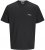 Jack & Jones Almeria Back Print T-Shirt Black - Tričká - Nadrozmerné tričká - 2XL-14XL