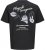 Jack & Jones Almeria Back Print T-Shirt Black - Tričká - Nadrozmerné tričká - 2XL-14XL